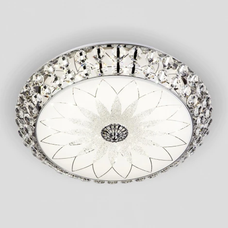 Потолочный светильник светодиодный с пультом с регулировкой цветовой температуры и яркости LED4U LED4U L1111-600 CR