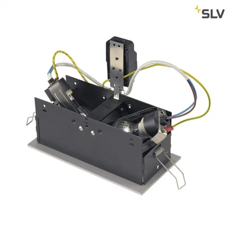 Встраиваемый точечный светильник Slv Indi Rec 112434