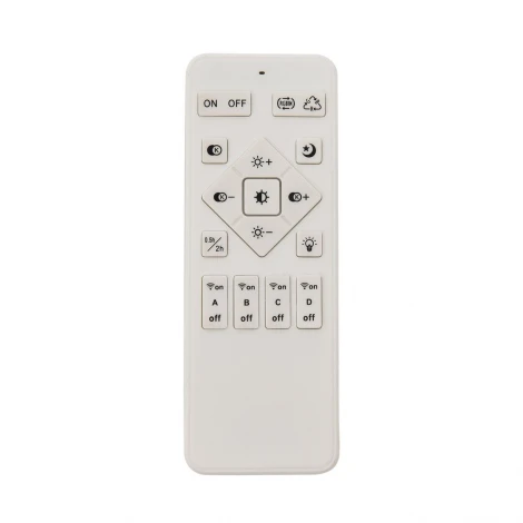 Умная люстра потолочная Alis Smart 8380/95CL белый, металл/акрил с ПДУ и голосовым управлением LED 95W 3000-6500К 220V