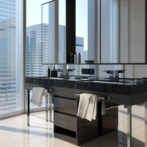 Рамка на 3 поста Acrylic (черный) Werkel W0032708 (a059318)