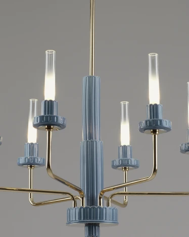 Потолочная люстра на штанге Moderli Atelieri V11692-PL