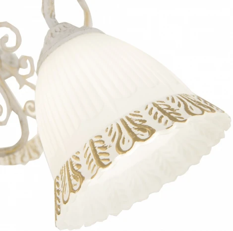 Потолочная люстра на штанге Arte Milano AM340800 340800/6 WT+G (220V)