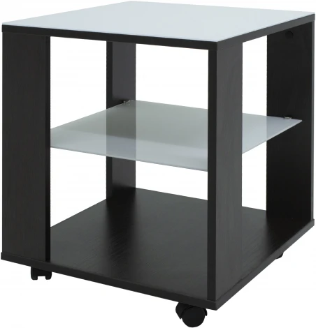 Стол журнальный BeautyStyle 6 венге/стекло белое от фабрики Mebelik