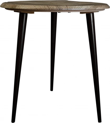 Стол журнальный BeautyStyle 28 дуб крымский состаренный/черный Mebelik арт.009008