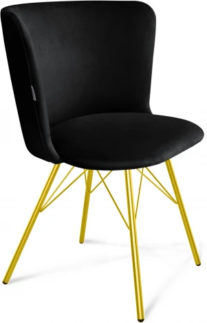 Стул SHT-ST36/S37 ночное затмение/золото Sheffilton 2323904605