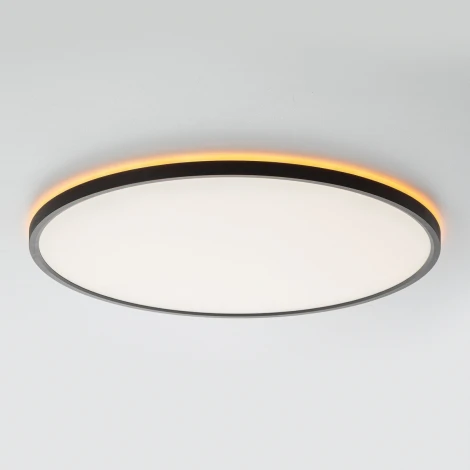 Потолочнвый светильник RGB круглый светодиодный Citilux Norma CL749501 (220V, пульт управления, круглые, IP40)