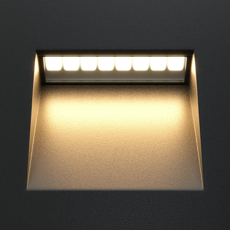 Встраиваемый светильник уличный Maytoni Arca O038-L3B (LED, 220V, IP65)