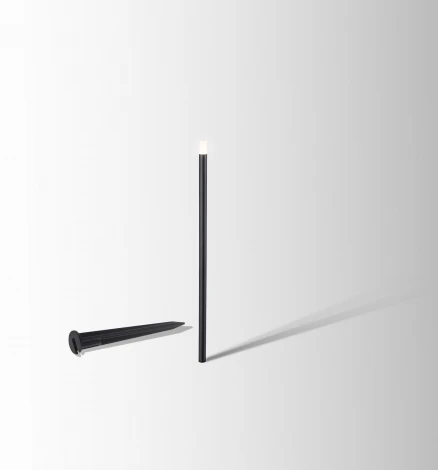 Уличный наземный светильник светодиодный Elektrostandard Lumos 35168/S черный (24V, круглые, IP65)