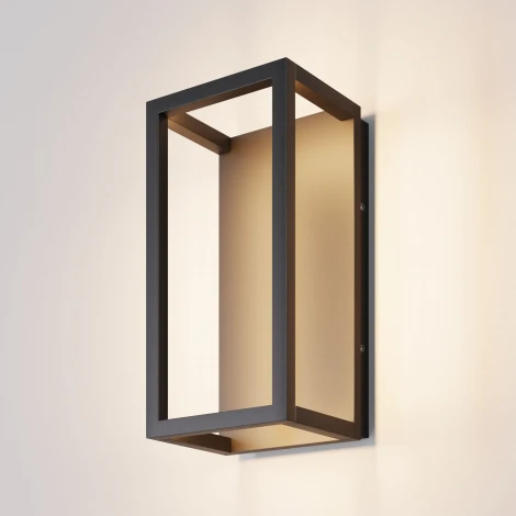 Уличный настенный светильник Maytoni Outdoor Frame O527WL-L12B3K