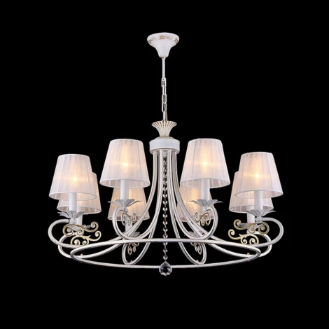 Подвесная люстра Natali Kovaltseva 10851 10851/8C GOLD IVORY
