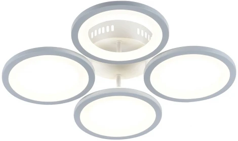 Потолочная люстра (+ночной режим) с пультом 10209/4 LED*60W Escada Corona 10209/4LED 60W кольцо