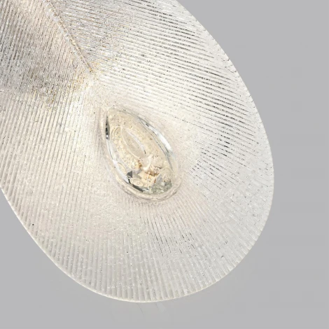 Бра Odeon Light Cabochon 5050/1W золото/прозрачный/металл/стекло/фарфор/металл E14 1*40W