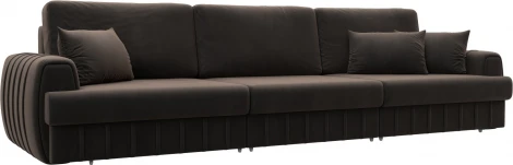 Диван прямой Лига-057 НПБ Лонг Лига Диванов (Велюр) арт.129243