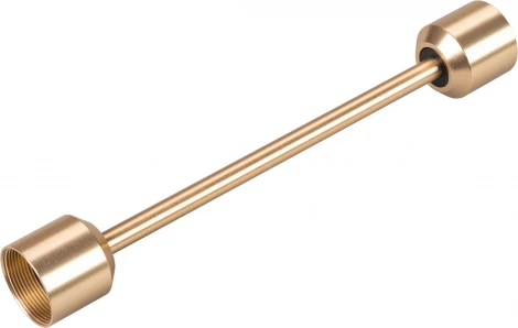 Коннектор жесткий с питанием ART-APRIORI-CON-ROD-A-L260-POWER (GD, вертикальный) (Arlight, IP20 Металл) 037631 (48V)