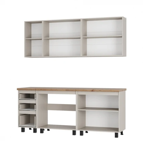 Готовая кухня БТС Честер 2,0м, Кашемир