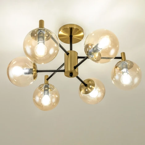 Потолочная люстра на штанге Citilux Шарлиз CL143163 (220V, шарики)