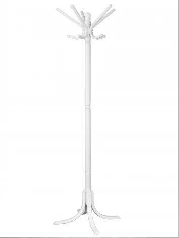 Вешалка напольная В 8Н белый Mebelik арт.009097