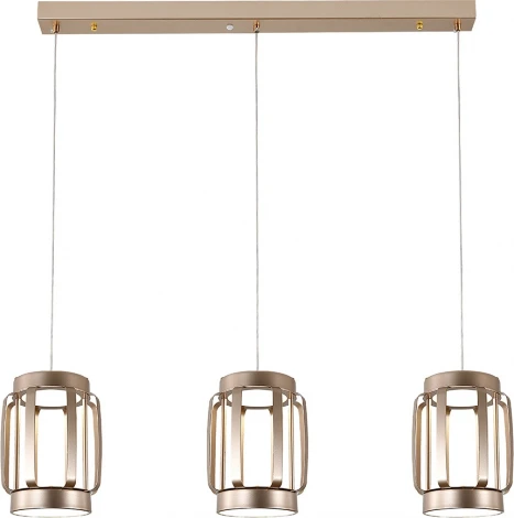 Подвесной светильник с таймером (14027/6P Gold) Indigo Capsula V000156L (LED, 220V, пульт управления, на проводе)