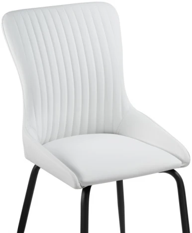 Стул Woodville на металлокаркасе Lado white / black 15562