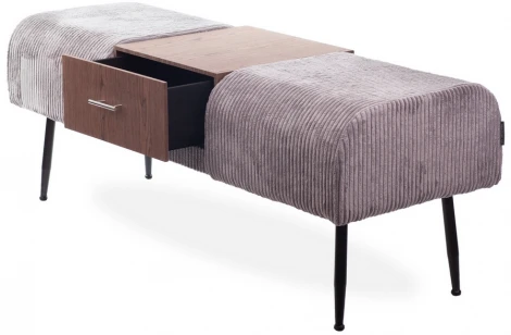 Банкетка серая MY iNTERNO Bergen MY20A516