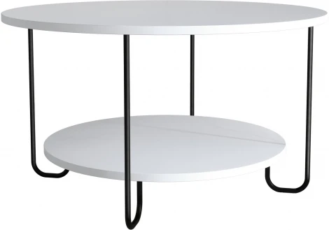 Стол журнальный CORRO COFFEE TABLE (Белый) LEVE