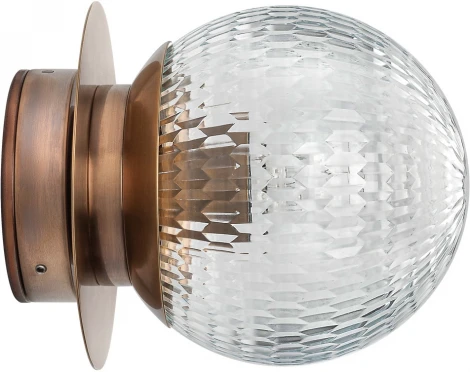 Настенный светильник уличный Covali WL-38027 (220V, шар, IP54)