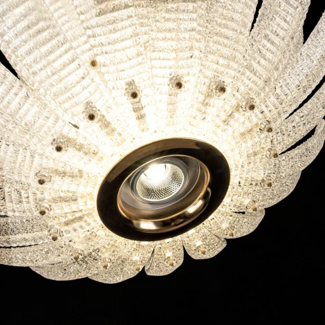 Подвесная люстра светодиодная хрустальная Modelux ML.9555.500 CP