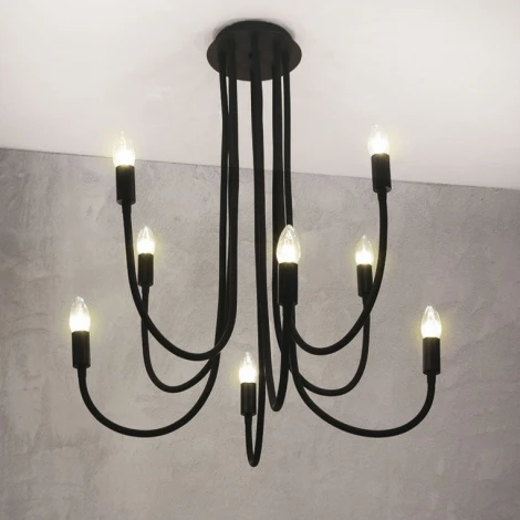 Потолочная люстра Loft IT Roots LOFT1714-BL