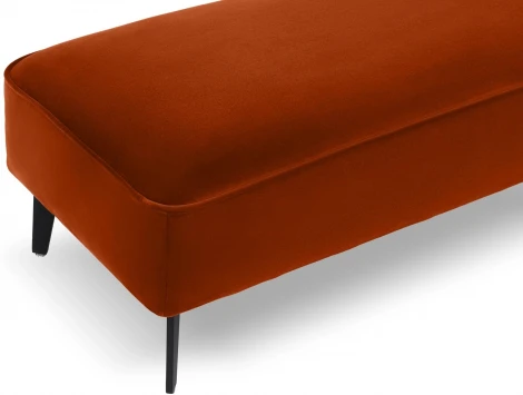 Банкетка Amsterdam ОГОГО (арт.787131), (Велюр,Ткань/Красный)