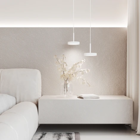 Подвесной светильник Elektrostandard Plate 50260 LED 14W 4000K белый (220V, на проводе)