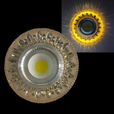 Встраиваемый точечный светильник Reluce 42201-9.0-001PL MR16+LED3W TEA (круглые)