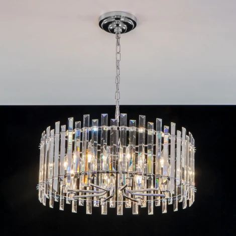 Подвесная люстра Citilux Ингвар CL334181 (220V, на цепи, круглые)