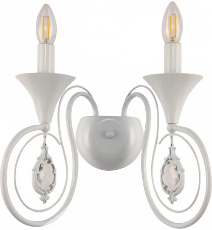 Бра Arte Milano AM349920 349920/2W WT (220V, подвески, подсвечник, свеча)