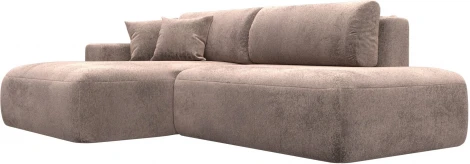 Диван угловой Лига-036 НПБ Модерн левый угол Лига Диванов (Велюр) арт.127775L