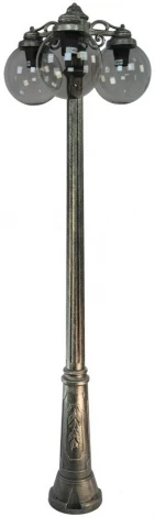 Наземный фонарь Fumagalli GLOBE 250 G25.157.S30.BZF1RDN (220V, шар, IP55)