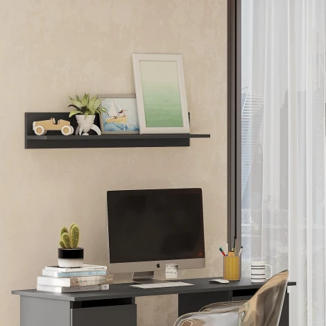 Полка Арника навесная Денвер, графит