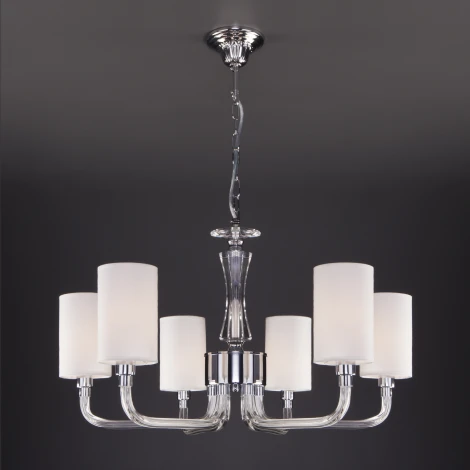 Подвесная люстра Eurosvet Catania 60112/6 хром