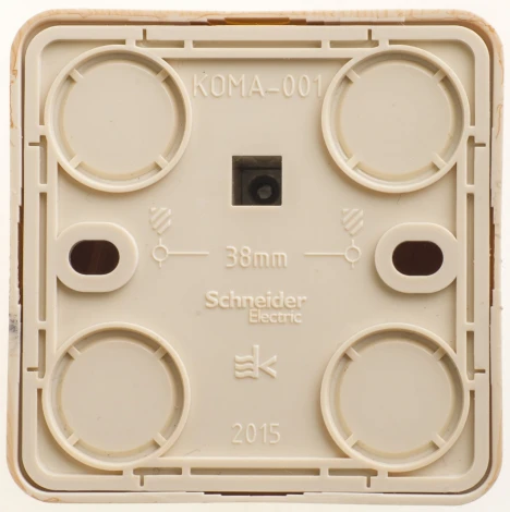 Розетка накладная Ethernet RJ-45 (сосна) Systeme Electric Etude KOMA-001D