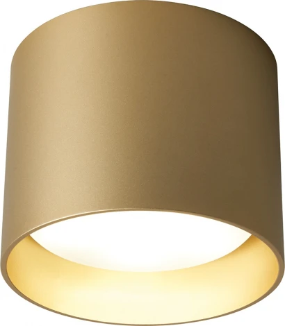 Светильник потолочный Feron HL358 41912 12W, GX53, золото (220V, круглые)