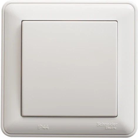 Выключатель встраиваемый одноклавишный (белый) IP44 Systeme Electric W59 VS610-156B-18