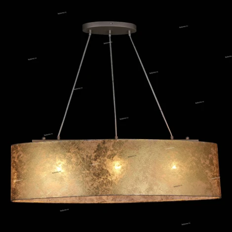 Люстра подвесная Natali Kovaltseva, 3 лампы, черный с золотом