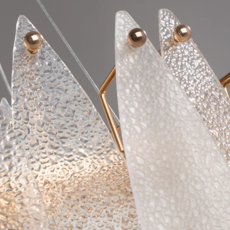 Подвесная люстра Lucrecia FR5217PL-05FG Freya (220V, на тросе, круглые)