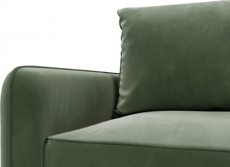 ПОРТЛЕНД Диван угловой зеленый D1 furniture арт.AAA41670003