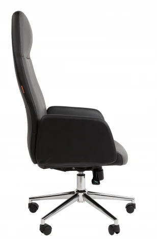 Офисное кресло Chairman 929 Россия экопремиум черный/серый