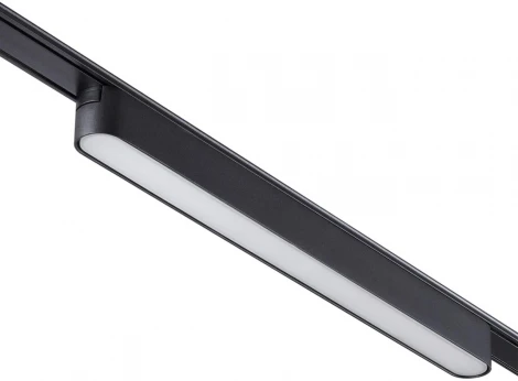 Трековый светильник Novotech Smal 359240 SHINO черный для низковольтного шинопровода IP20 LED 18W 48V 1080Лм 3000К