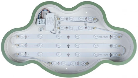 Потолочный светильник Loft IT Axel 10005/30 Green (для детской, LED, 220V, тучи)