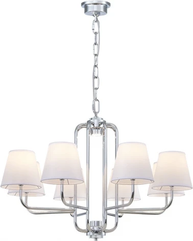 Подвесная люстра Newport 4640 4648/С chrome (220V, на цепи)