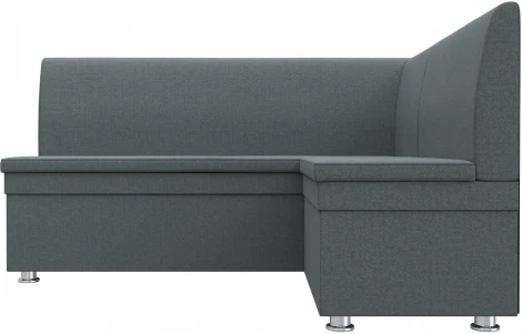 Диван кухонный угловой Уют правый угол (Серый/Рогожка) Лига Диванов арт.123898