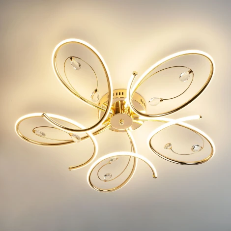 Потолочная люстра Eurosvet Saona 90099/5 золото
