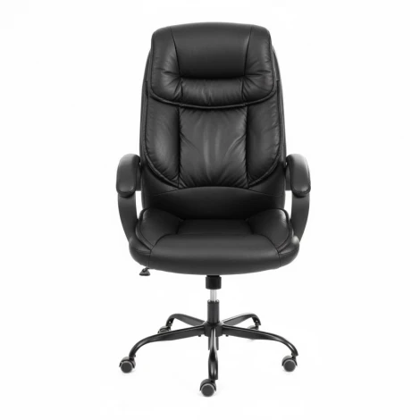 Кресло Oreon Metalbl/Ореон Металбл кож/зам, черный, 36-6 Tetchair 25359